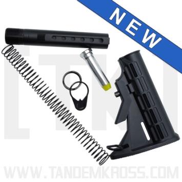 Tandemkross Collapsible Buttstock and Buffer Tube for AR-15 by Rim/Edge