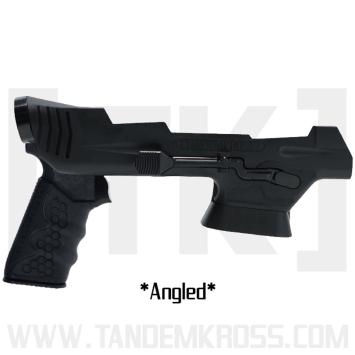 Tandemkross UPRISER Chassis for Ruger PC Carbine Angled Adaptor Black Black Grip No Buttstock