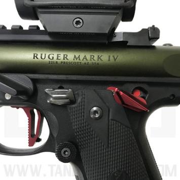 TK Cornerstone Safety Thumb Ledge for Ruger MKIV Red