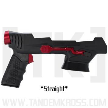 TK UPRISER Chassis for Ruger PC Carbine Straight Adaptor Red Red Grip No Buttstock