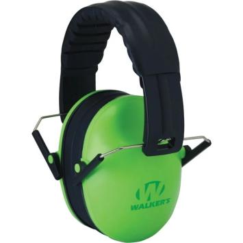 Walker's Kid Passive Folding Muff Lime Green