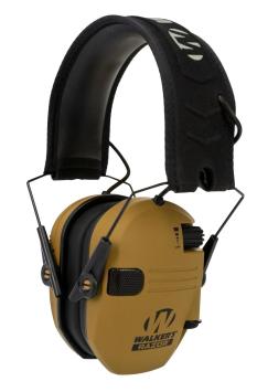 Walker’s Razor Slim Electronic Muffs Battle Brown