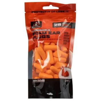 Walkers Foam Ear Plugs 32 dB Orange 25 Pair