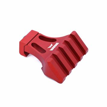 Warne Picatinny Side Mount Adapter 45 degree Red